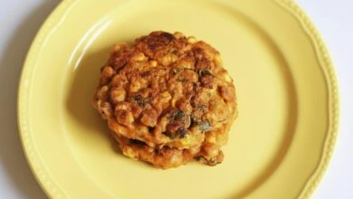 crispy chickpea fritters