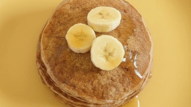 gluten-free banana oat pancakes