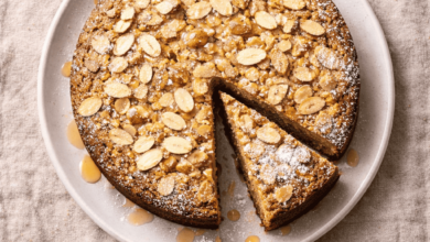 cardamom almond cake