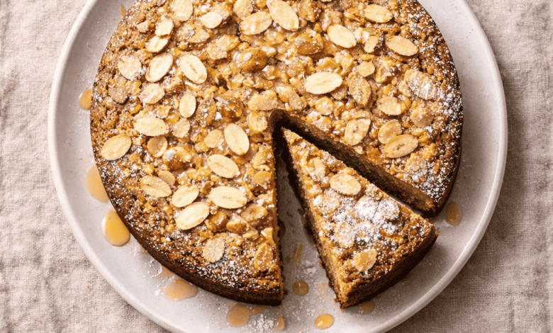 cardamom almond cake