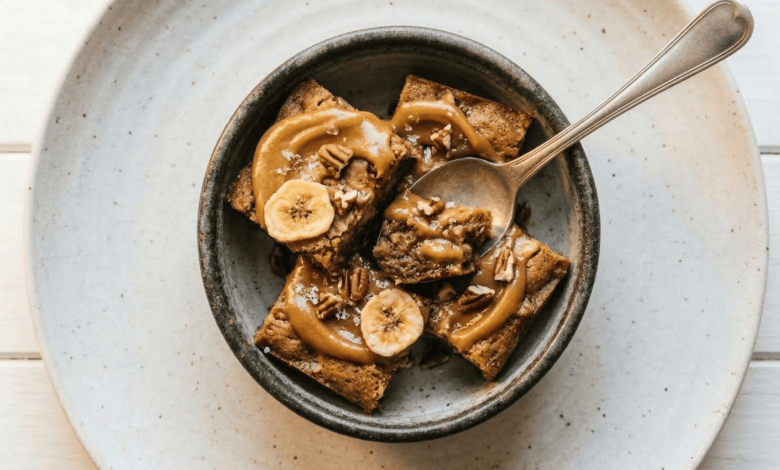 Brown Butter Banana Blondies