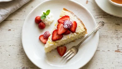 healthy lemon cake